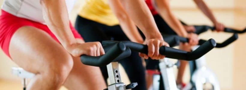 Vélo Cardio en club fitness