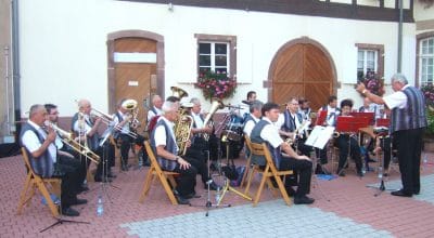 Un concert de l'Harmonie musicale Caecilia à Marlenheim