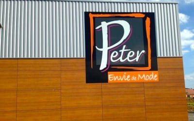 facade de la nouvelle boutique Peter à Wasselonne Mossig